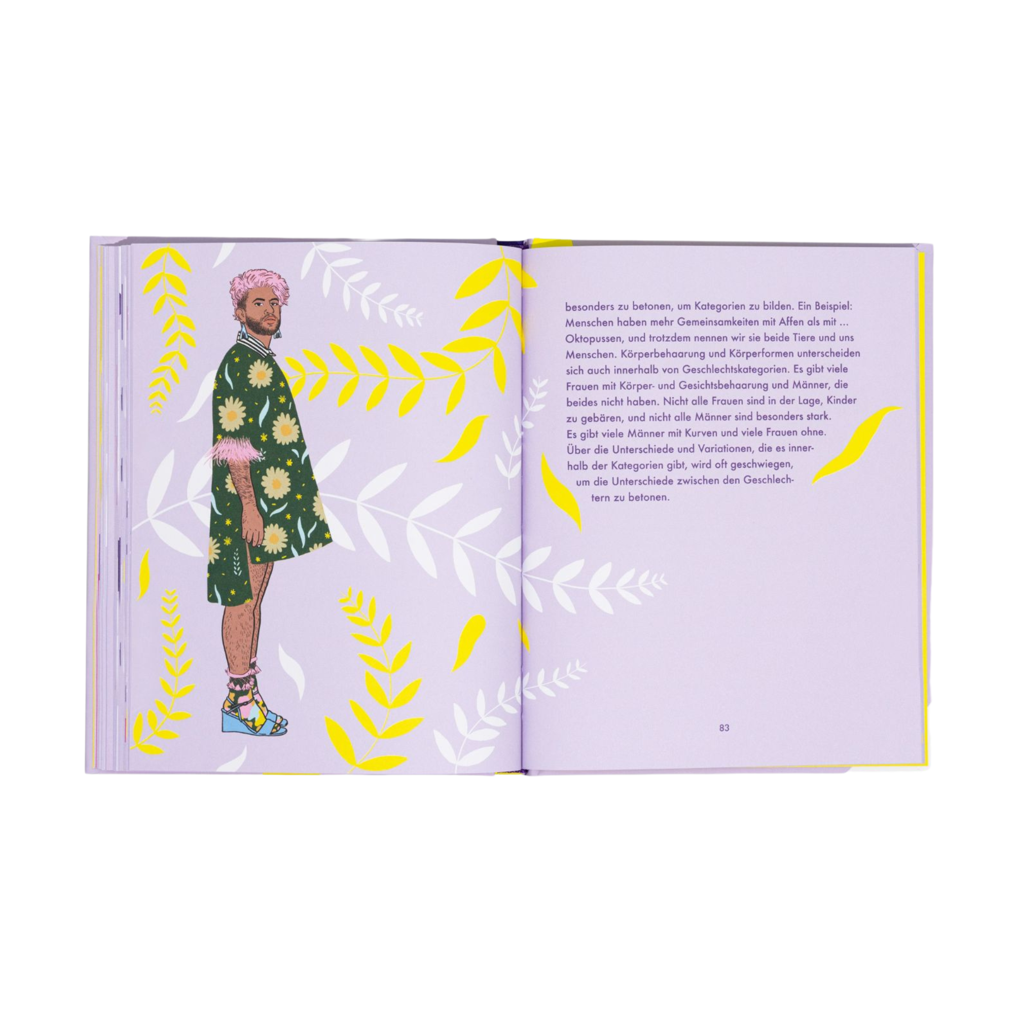 Eine Doppelseite aus