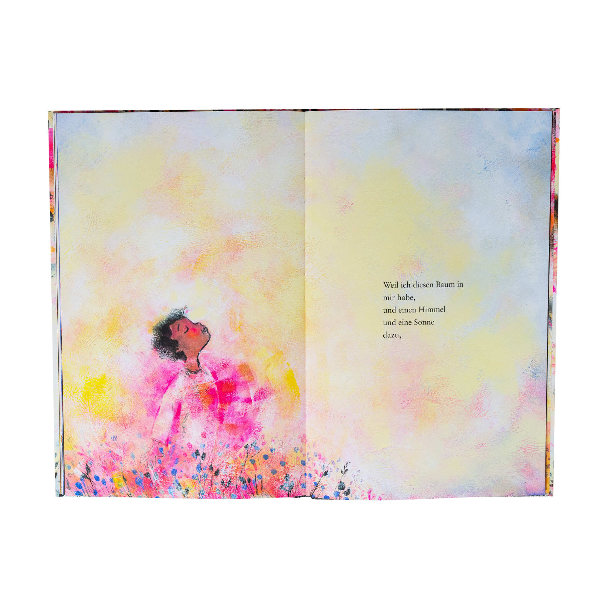 Eine illustrierte Seite aus