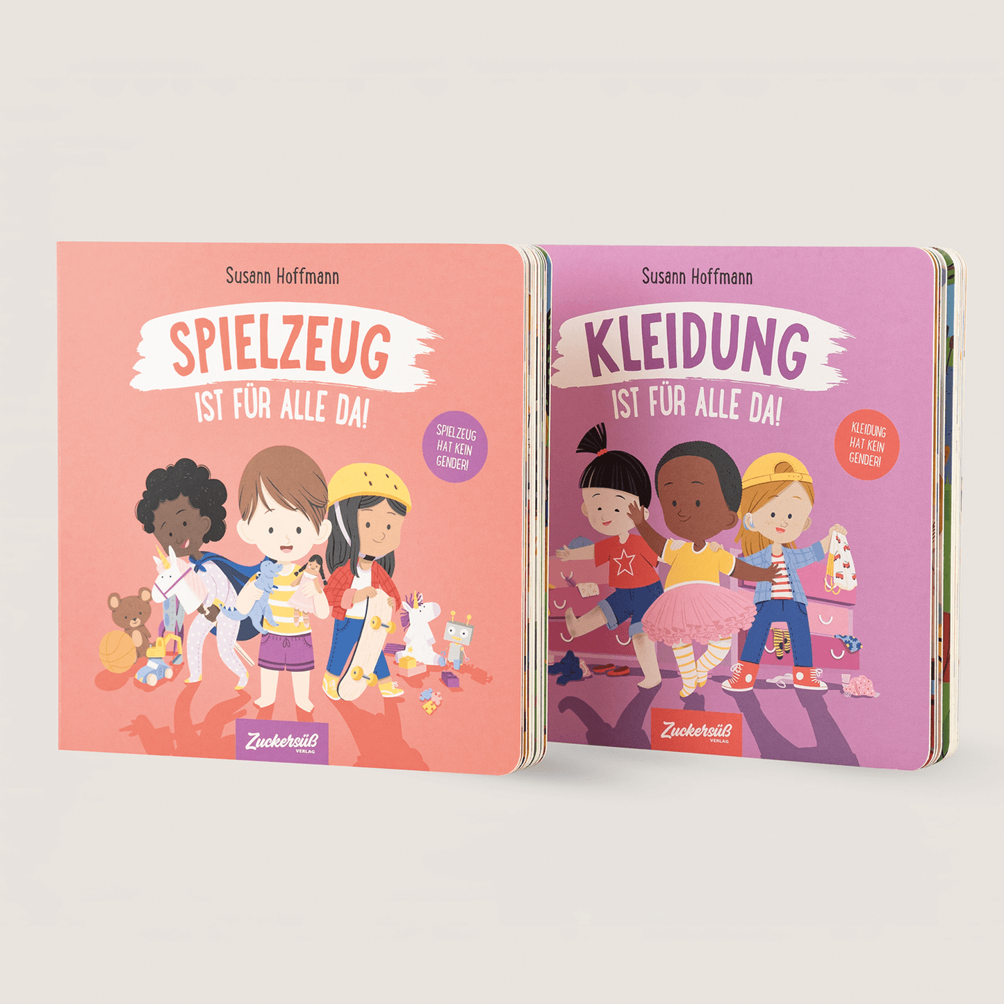 Spielzeug ist für alle da & Kleidung ist für alle da